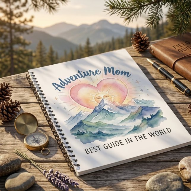 Adventure Mom Watercolor Mountain Journal (Créateur téléchargé)