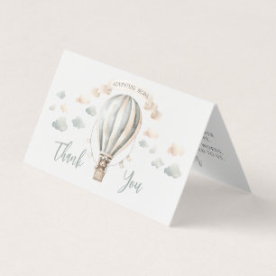 Adventure Teddy Baby shower Merci pliable