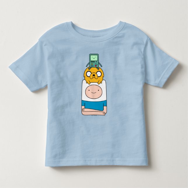 Adventure Time | BMO, Jake, & Finn T-Shirt (Devant)