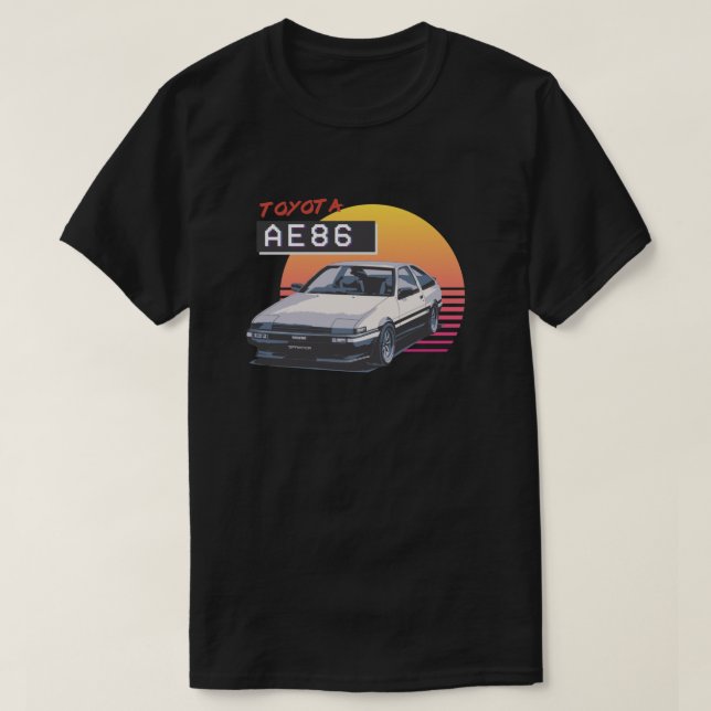 AE86 Toyota Sprinter Trueno Classic T-Shirt (Design devant)