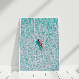 Aerial Beach - Affiche de vacances