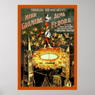 Aériens vintages ~ Affiche publicitaire