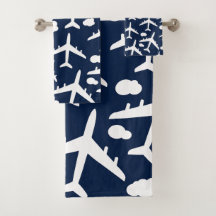 Aéronefs à vol noir conception motif d'avion