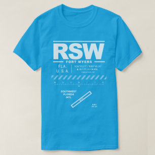 Aéroport de Floride Sud-Ouest RSW T-Shirt