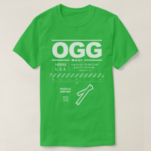 Aéroport de Kahului OGG T-Shirt