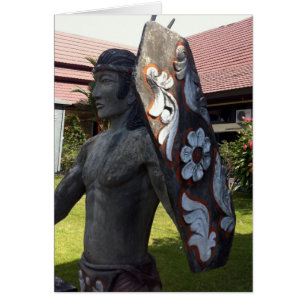 Aéroport de Kalimantan Indonésie de statue de