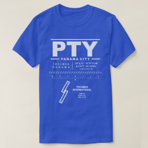 Aéroport international de Tocumen T-Shirt PTY