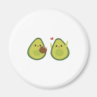 Aesthetic Avocado Fridge Magnets