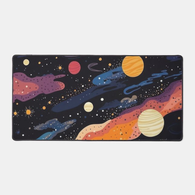Aesthetic Cosmic Galaxy Planets and Stars Custom (Recto)