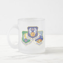 AFCENT A47 Mug congelé, 11 oz Mug à café à deux to