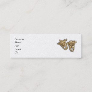 Affaires de cartes de masques de théâtre de