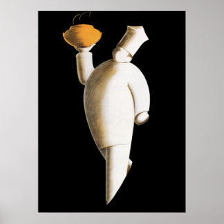 Affaires vintages, Art Déco Restaurant Chef
