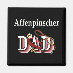 affenpinscher papa Magnet