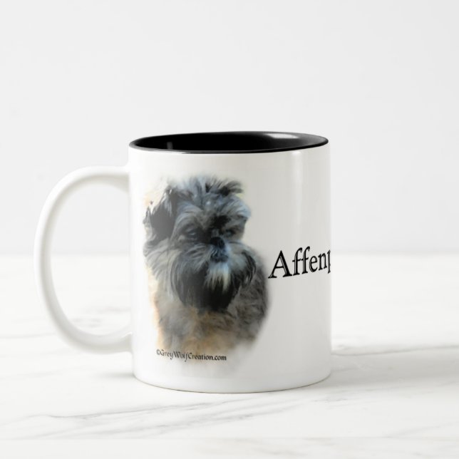 Affenpinscher Trivia Mug (Gauche)