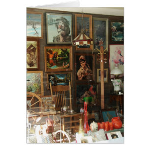 Affichage de la fenêtre du magasin d'antiquités