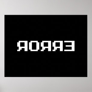 AFFICHE ЯOЯЯƎ   ERROR