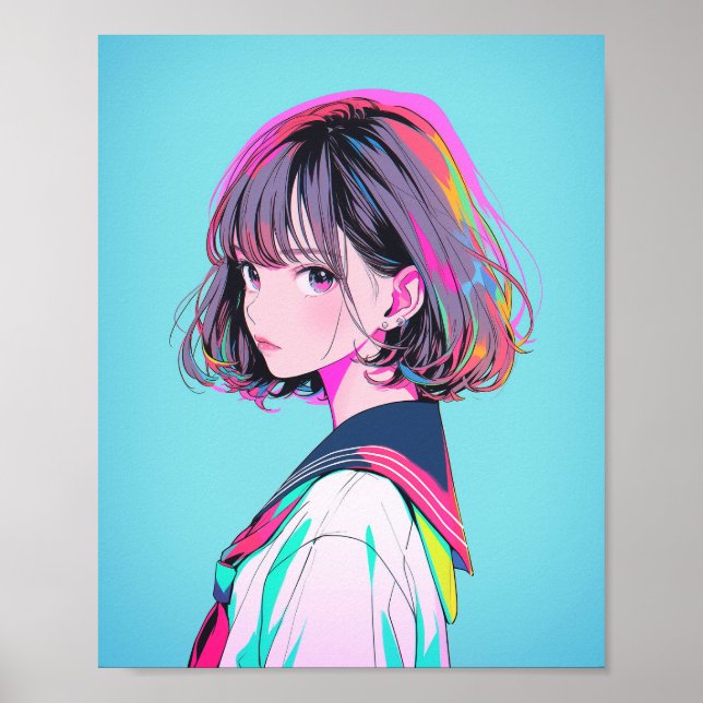 Affiche 【アイコン用画像】プロフィール画像に最適な画像｜ダウンロードアイテム GenerativeAI (Devant)