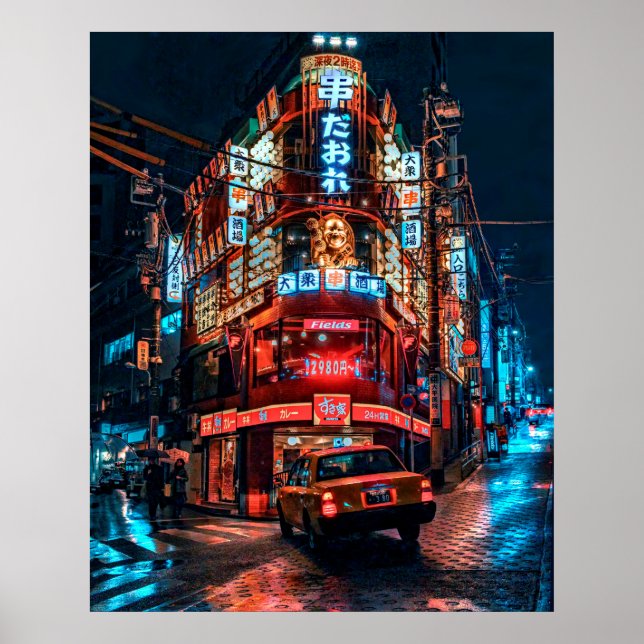 AFFICHE 渋谷の居酒屋とタクシー2Lサイズ  (Devant)