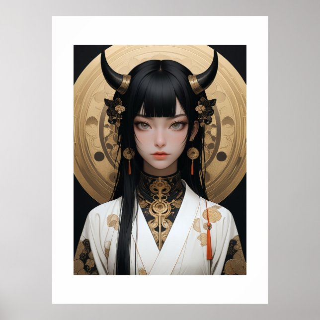 AFFICHE 鬼娘001 (Devant)