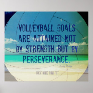 Affiche 009 de volleyball de plage pour la