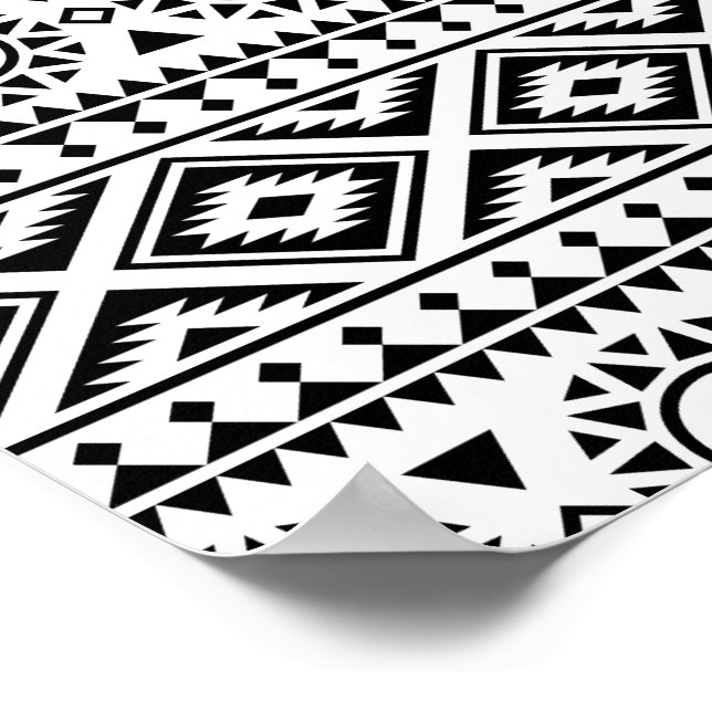 Affiche 01012020 Motif ethnique tribal-03 (Coin)