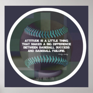 Affiche 010 de citation de base-ball