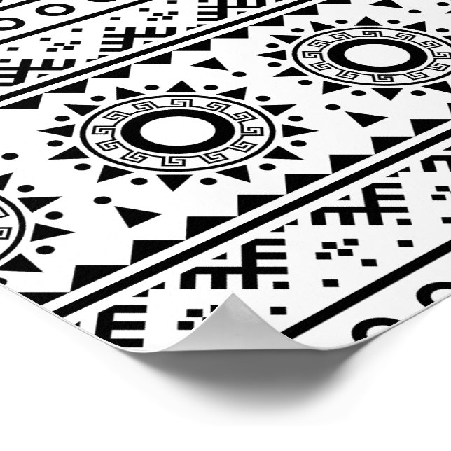 Affiche 02012020 Motif ethnique tribal-04 (Coin)