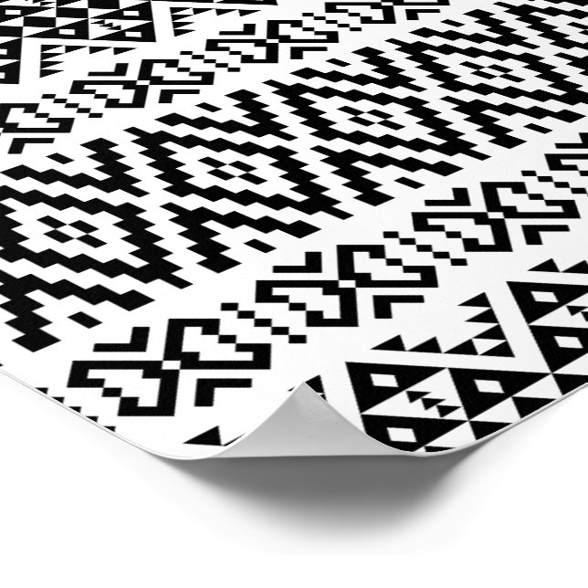 Affiche 03012020 Motif ethnique tribal-01 (Coin)