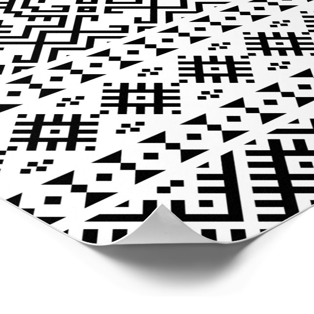 Affiche 03012020 Motif ethnique tribal-10 (Coin)