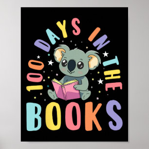 Affiche 100 Jours Dans Les Livres Koala Lecture 100ème Jou