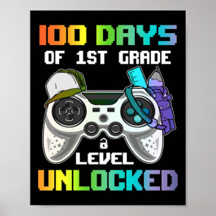 Affiche 100 Jours De 1Ere Classe Jeu Déverrouillé Vidéo G