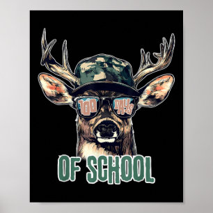 Affiche 100 Jours De Chasse De Cerfs À L'École Filles De G