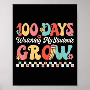 Affiche 100 Jours De Croissance Avec Les Étudiants 100E Jo