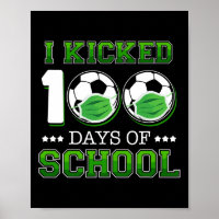100 Jours De Football Scolaire Portant Un Masque V