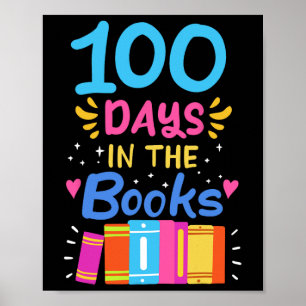 Affiche 100 Jours De Lecture Étudiante De L'École