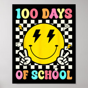 Affiche 100 Jours De Sourire À L'École 100E Jour