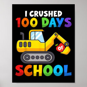 Affiche 100 Jours De Thème Pour Les Enfants Qui Bu