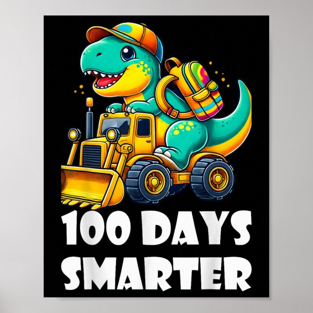 Affiche 100 Jours D'École 100E Jour De La Maternelle (Devant)