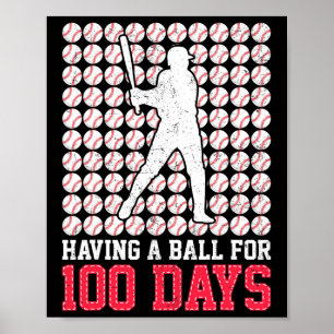 Affiche 100 jours d'école Bysebyll 100e jour Bylls pour ga