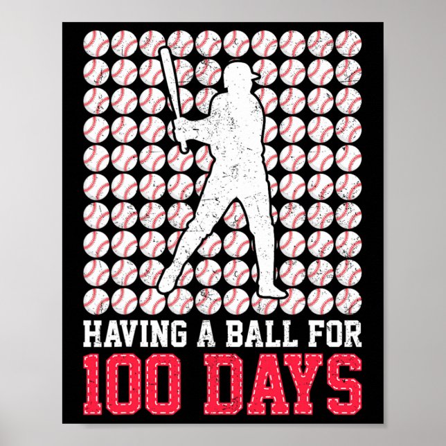 Affiche 100 jours d'école Bysebyll 100e jour Bylls pour ga (Devant)