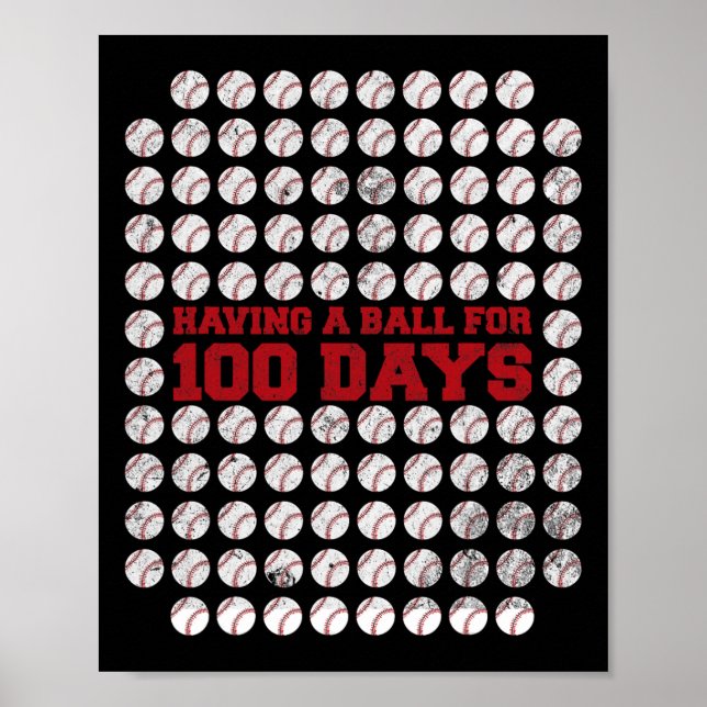 Affiche 100 jours d'école Bysebyll 100e jour d'école Ki (Devant)