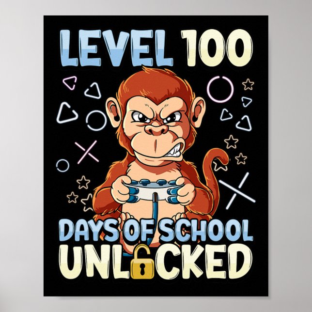 Affiche 100 Jours D'École Déverrouillés 2 (Devant)