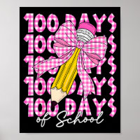 100 jours d'école filles Coquette Bow 100ème jour