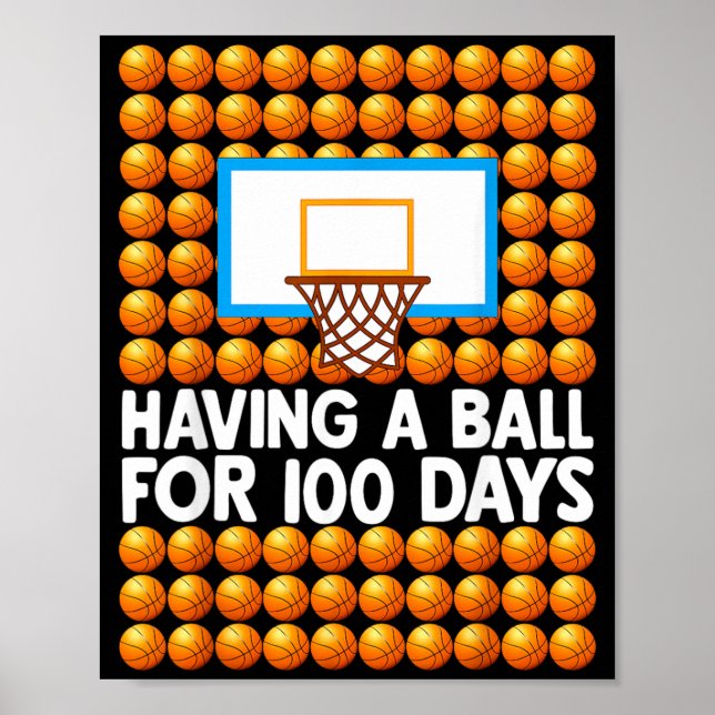 Affiche 100 Jours D'école Garçons Enfants 100ème Jour D'éc (Devant)