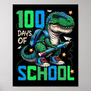 Affiche 100 Jours D'École Trex 100 Jours Plus Smarter 100E