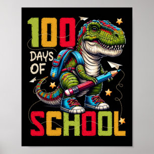 Affiche 100 Jours D'École Trex 100 Jours Plus Smarter 100E