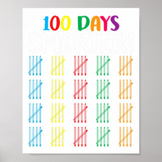 Affiche 100 jours plus intelligent