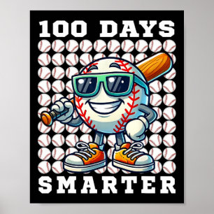 Affiche 100 jours plus intelligents Bysebyll Échange 100 j
