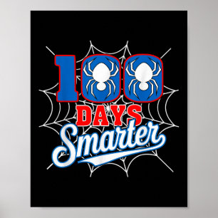Affiche 100 Jours Smarter Boys Girls Kids 100e Jour De