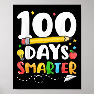 Affiche 100 Jours Smarter Happy 100ème Jour De L'École Ens